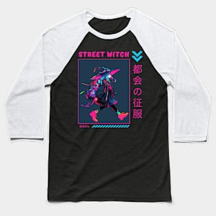 Street Witch Manga and Anime Baseball T-Shirt